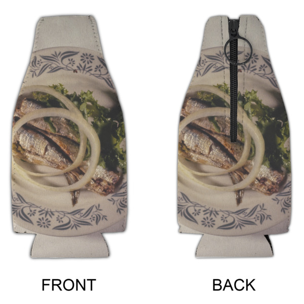 Custom Design - Zipper Bottle Cooler - APPROVAL