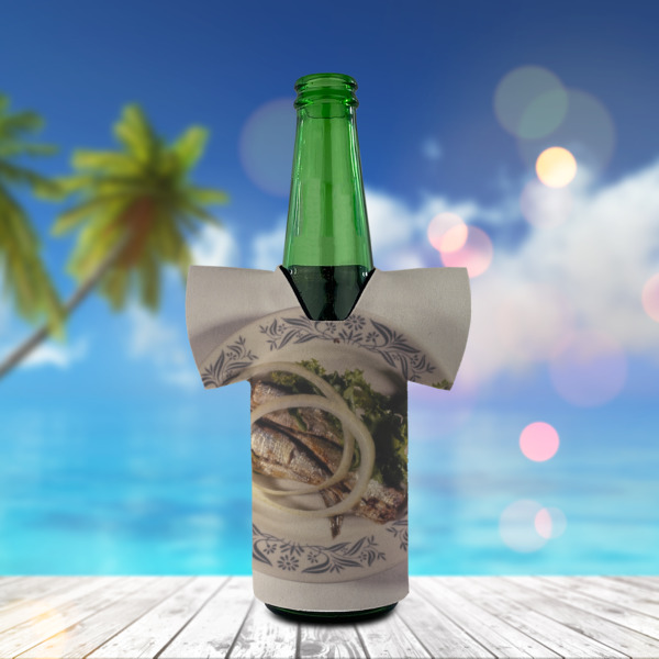 Custom Design - Jersey Bottle Cooler - LIFESTYLE