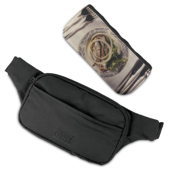 Custom Design - Fanny Packs - FLAT (flap off)