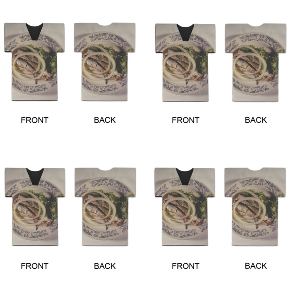 Custom Design - Jersey Bottle Cooler - Set of 4 - APPROVAL