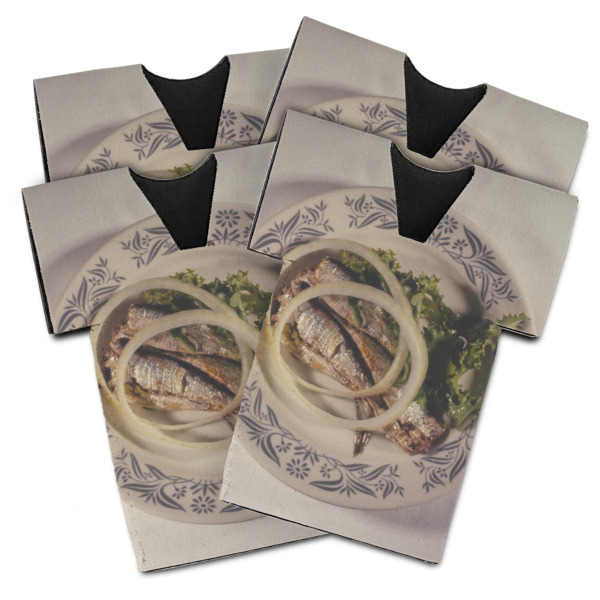 Custom Design - Jersey Bottle Cooler - Set of 4 - MAIN (flat)