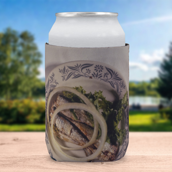 Custom Design - Can Cooler - Standard 12oz - In Context