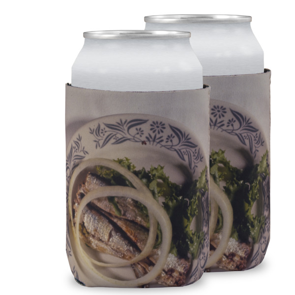Custom Design - Can Cooler - Standard 12oz - Two on Cans