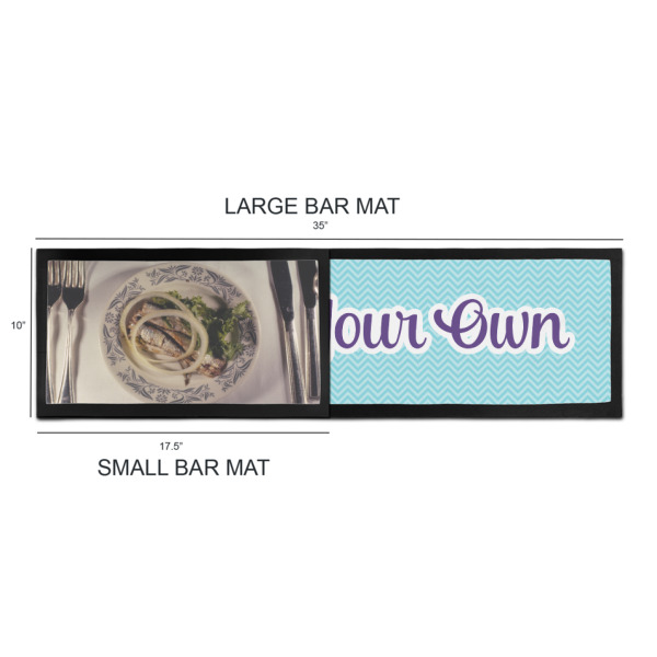 Custom Design - Bar Mats - Sizing Chart
