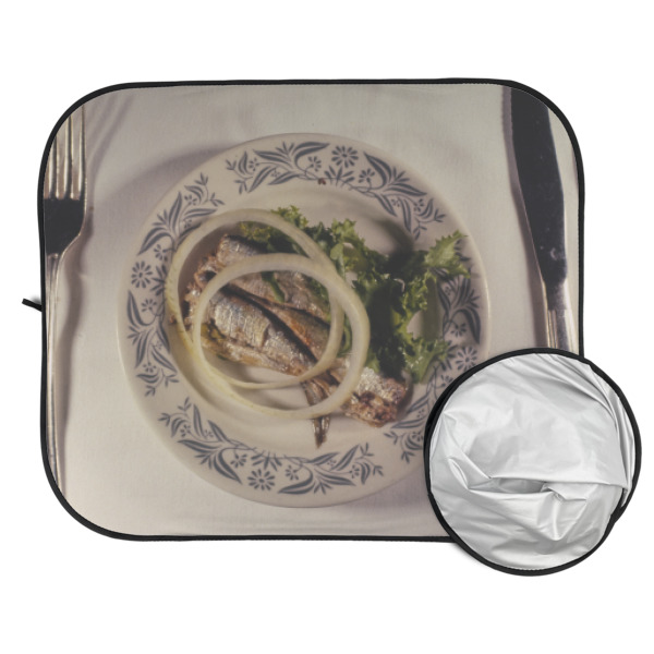 Custom Design - Car Sun Shades - FOLDED & UNFOLDED