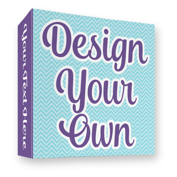Custom Design - 3 Ring Binders - Full Wrap - 3" - Front