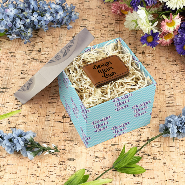 Custom Design - Gift Boxes with Lid - Canvas Wrapped - Small - In Context