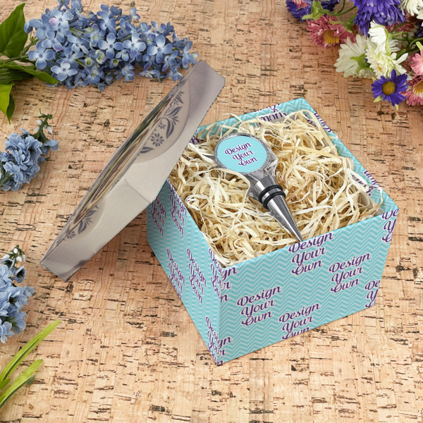 Custom Design - Gift Boxes with Lid - Canvas Wrapped - Medium - In Context