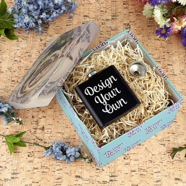 Custom Design - Gift Boxes with Lid - Canvas Wrapped - Large - In Context