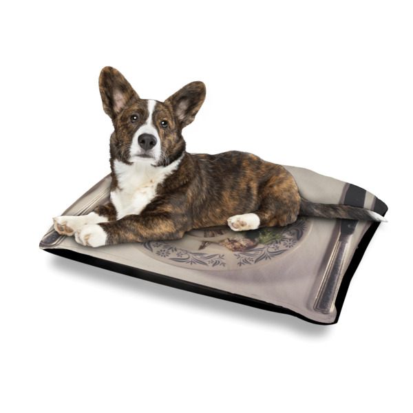 Custom Design - Outdoor Dog Beds - Medium - IN CONTEXT