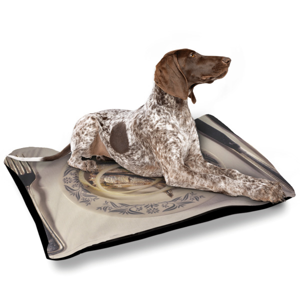Custom Design - Outdoor Dog Beds - Large - IN CONTEXT