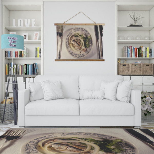 Custom Design - Wall Hanging Tapestry - Landscape - In Context