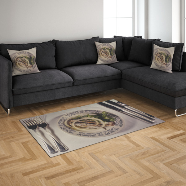 Custom Design - 4'x6' Indoor Area Rugs - IN CONTEXT