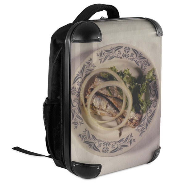 Custom Design - 18" Hard Shell Backpacks - ANGLED VIEW