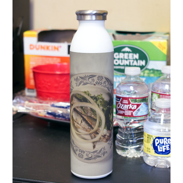 Custom Design - 20oz Water Bottles - Full Print - In Context