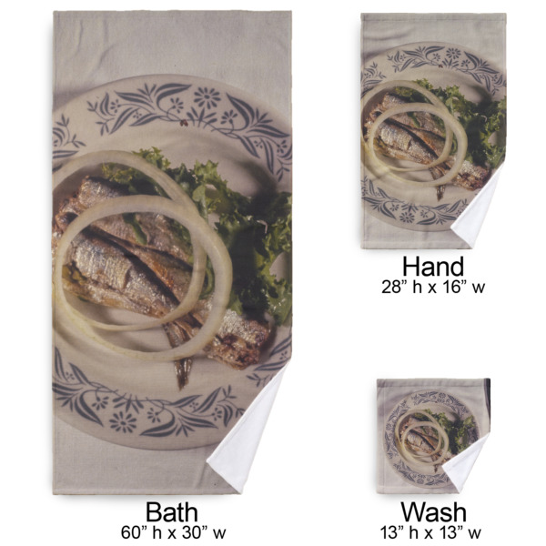Custom Design - Bath Towel Sets - 3-piece - Approval
