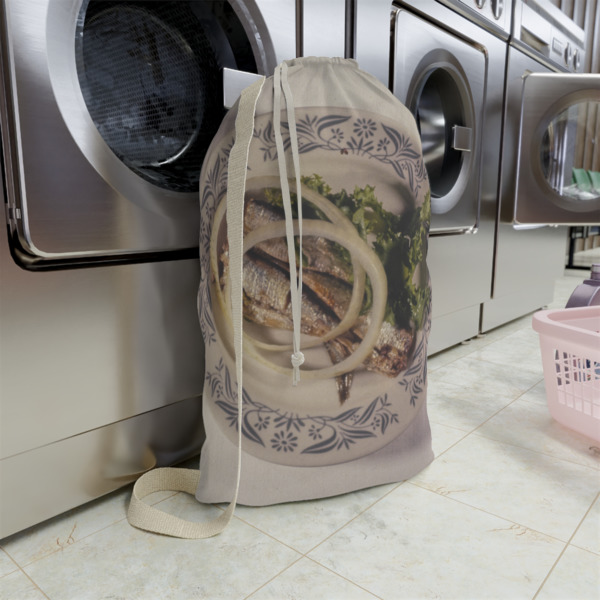 Custom Design - Large Laundry Bag - In Context