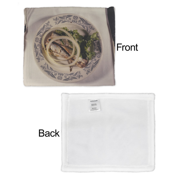 Custom Design - Security Blanket - Front & White Back View