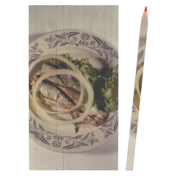 Custom Design - Colored Pencils - Front View