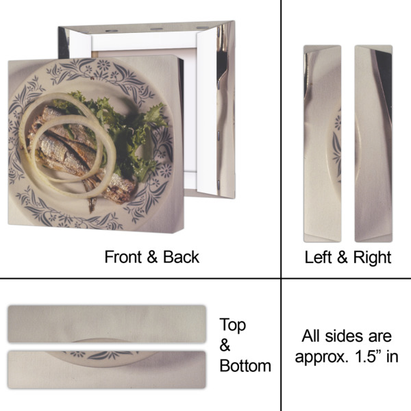 Custom Design - 8x8 - Canvas Print - Approval