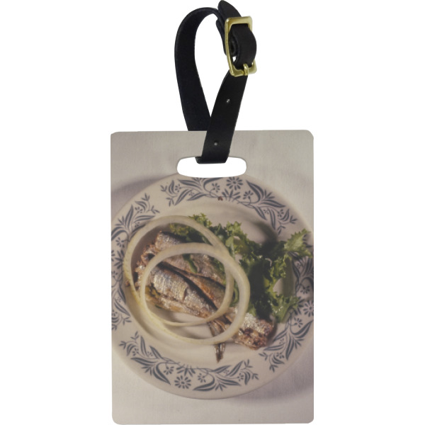 Custom Design Your Own Plastic Luggage Tag - Rectangular