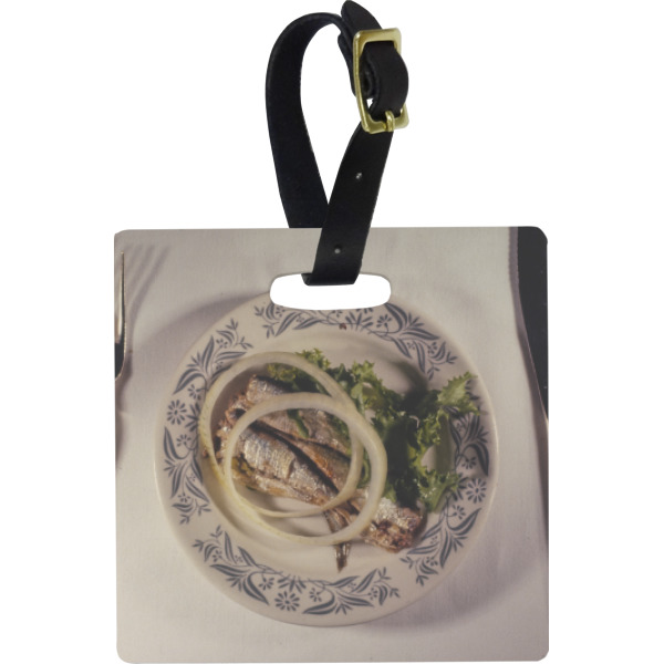 Custom Design - Personalized Square Luggage Tag