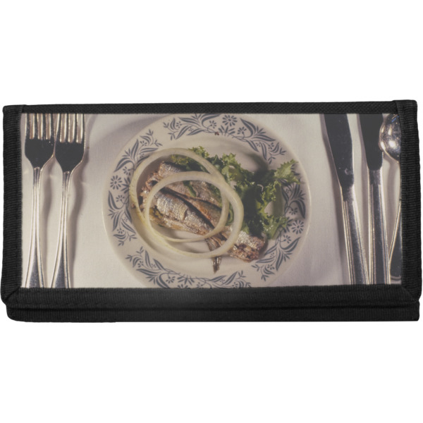 Custom Design Your Own Canvas Checkbook Cover