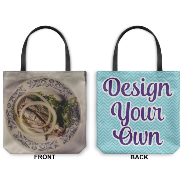 Custom Design - Canvas Tote - Front and Back