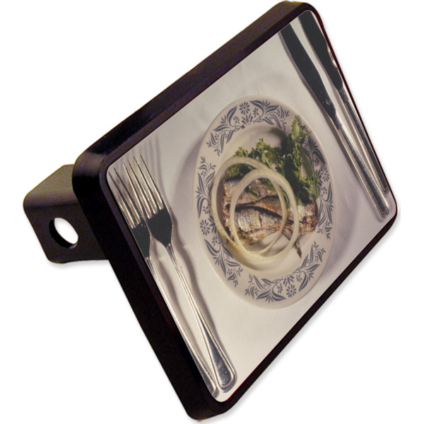 Custom Design Your Own Rectangular Trailer Hitch Cover - 2"