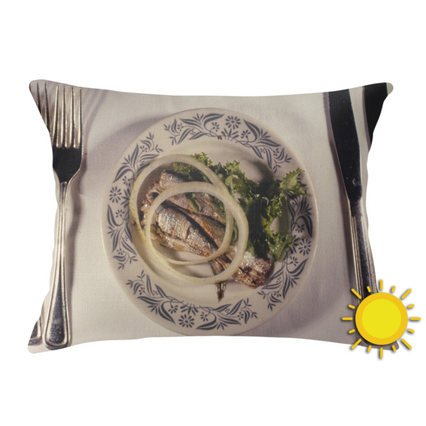 Custom Design Your Own Outdoor Throw Pillow - Rectangular