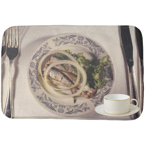 Custom Design - Dish Drying Mat - with cup