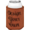 Design Your Own Leatherette Can Sleeve - Single-Sided