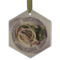 Design Your Own Flat Glass Ornament - Hexagon