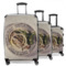 Design Your Own 3-Piece Luggage Set - 20" Carry On - 24" Medium Checked - 28" Large Checked