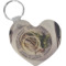 Design Your Own Heart Plastic Keychain