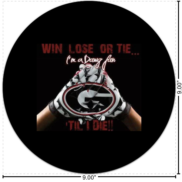 Custom Design Your Own Round Decal - Small