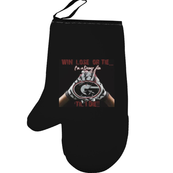 Custom Design - Personalized Oven Mitt - Left