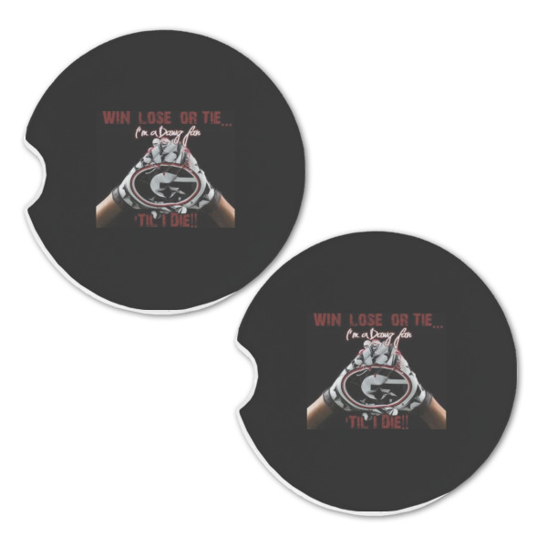 Custom Design - Sandstone Car Coasters - Set of 2