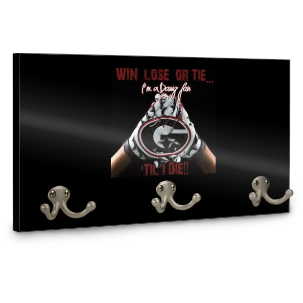 Custom Design - Wall Mounted Coat Hanger - Side View