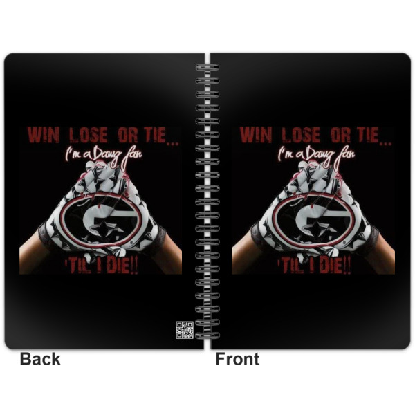 Custom Design - Spiral Journal 7 x 10 - Apvl