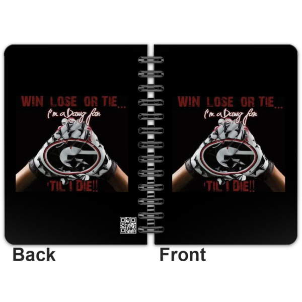 Custom Design - Spiral Journal 5 x 7 - Apvl