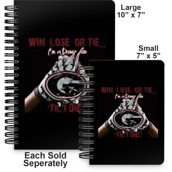 Custom Design - Spiral Journal - Comparison