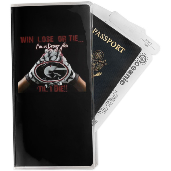 Custom Design Your Own Travel Document Holder