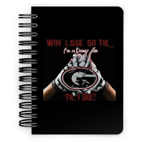 Custom Design Your Own Spiral Notebook - 5" x 7"