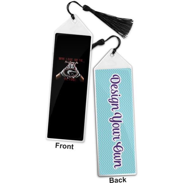 Custom Design - Bookmark w/ Tassel - Front and Back