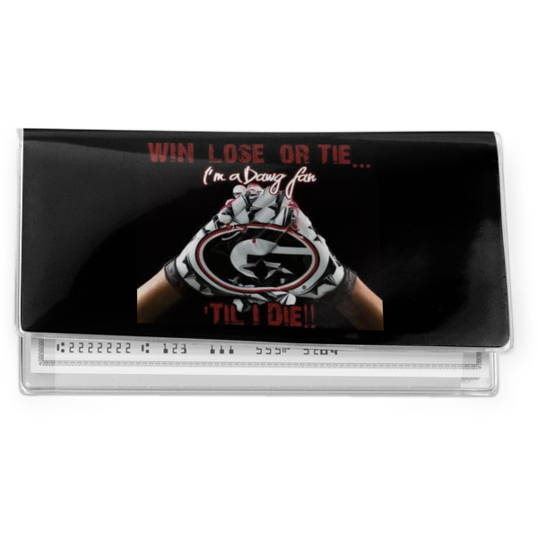 Custom Design Your Own Vinyl Checkbook Cover
