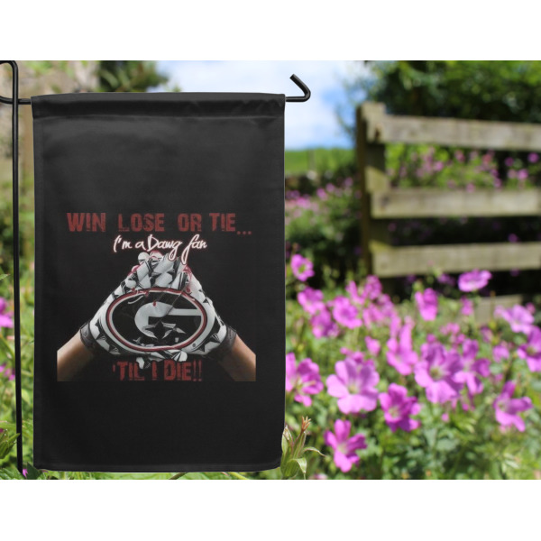 Custom Design - Garden Flag - Outside In Flowers