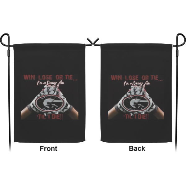 Custom Design - Garden Flag - Double Sided Front and Back