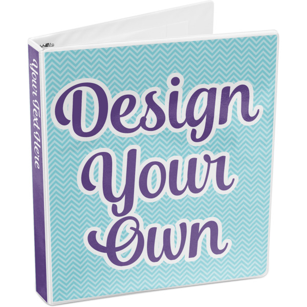 Custom Design - 3-Ring Binder - 1" - Angled