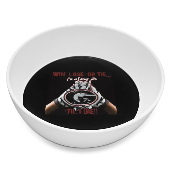 Custom Design Your Own Melamine Bowl - 8 oz